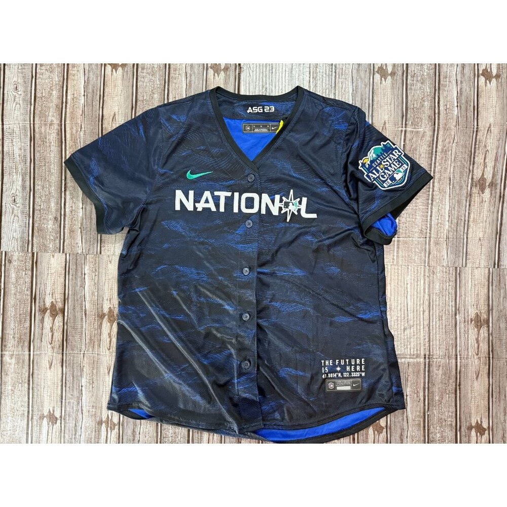 NIke National League 2023 MLB All-Star Game Baseball Jersey sz XL NWT $155